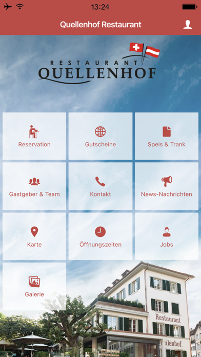 Screenshot #1 pour Quellenhof Restaurant