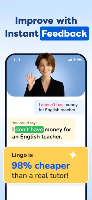 Learn English: Lingo AI screenshot 4
