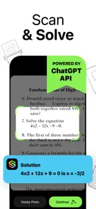 Solvo - Math Homework Helper screenshot #1 for iPhone