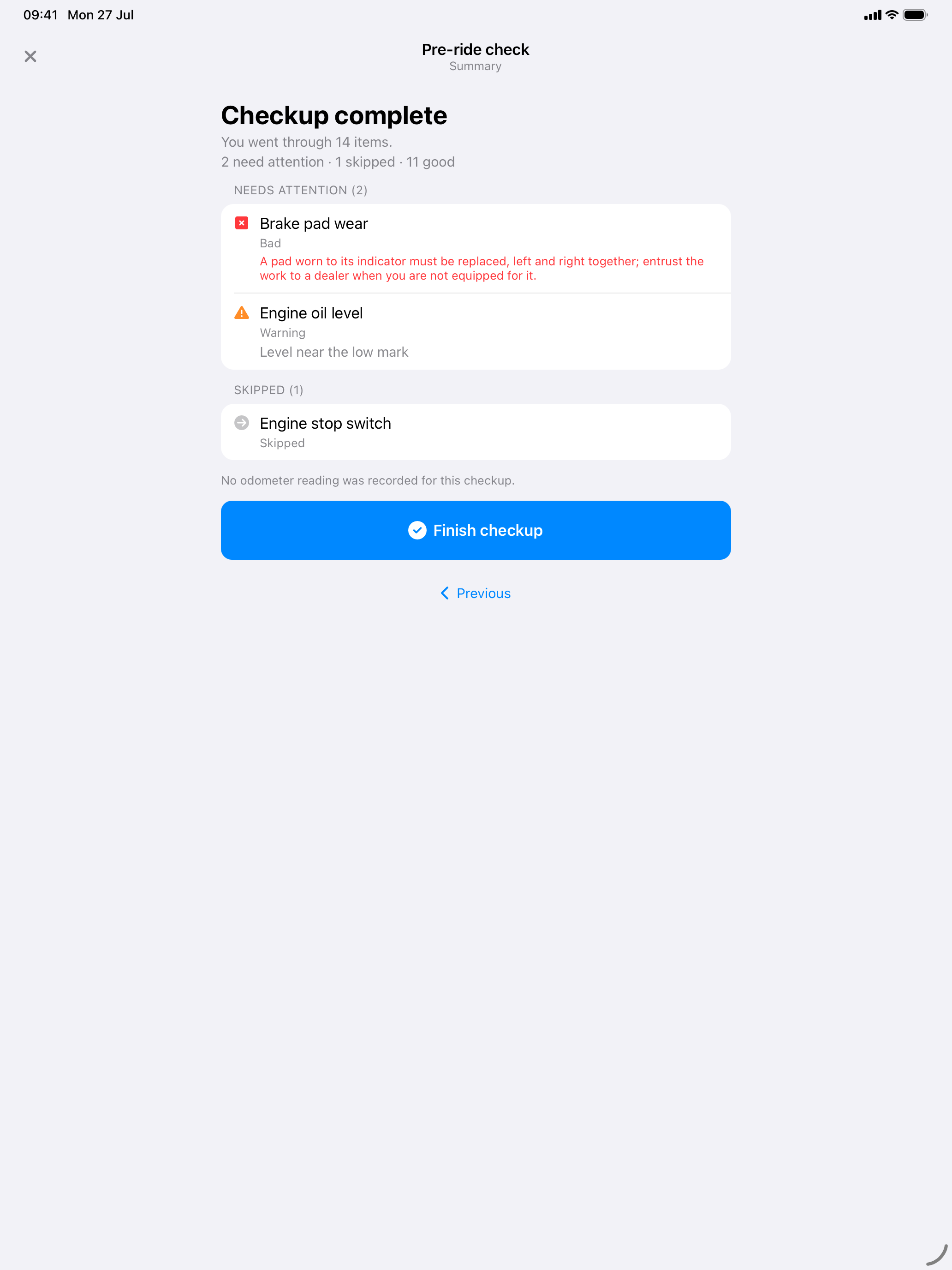Rider Checks screenshot 19