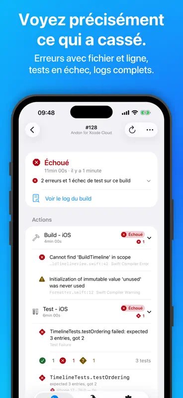 Andon for Xcode Cloud screenshot 3 of 8