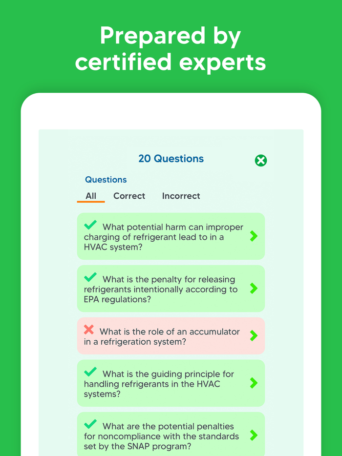 EPA 608 Exam Prep and HVAC Test
