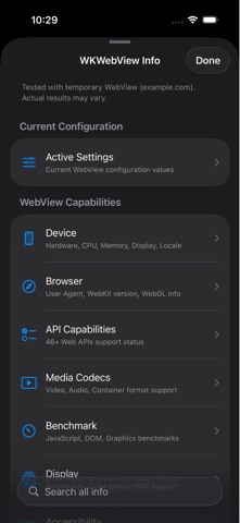 Walnut: Webview Debug & Test screenshot