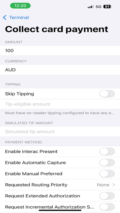 App screenshot
