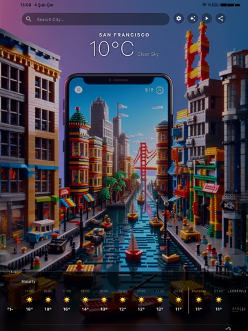 SkyCanvas iPad screenshot