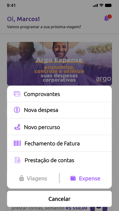 My Argo - Travel & Expense Screenshot