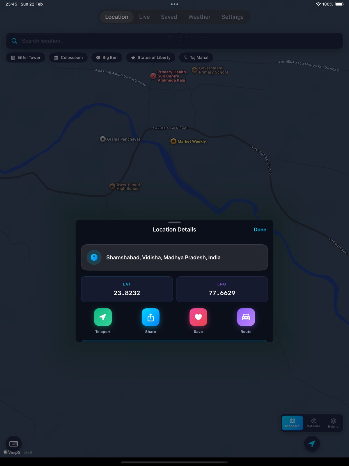 Location Changer - Loca Change ipad screenshot 1
