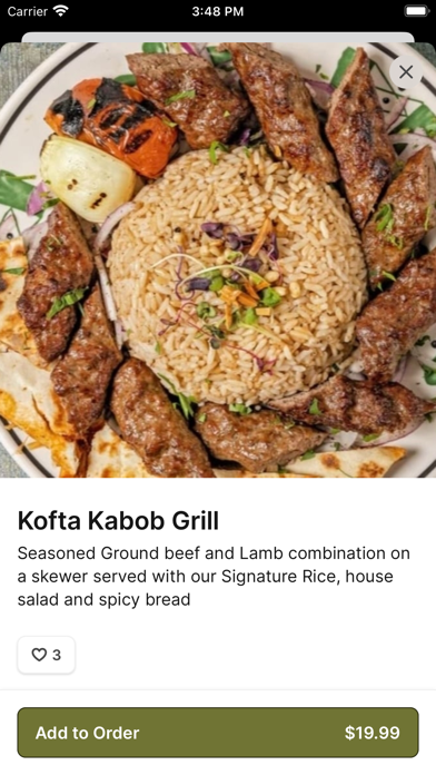 The Olive Bistro iPhone screenshot 4 - Food & Drink app