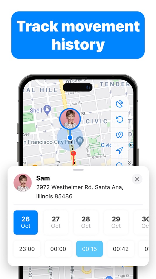#4. GPS Location Tracker by number (iOS) Podle: Phone Tracker & Family Link Apps