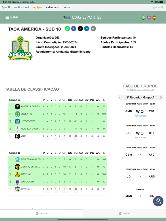 Screenshot #6 pour DAG Esportes
