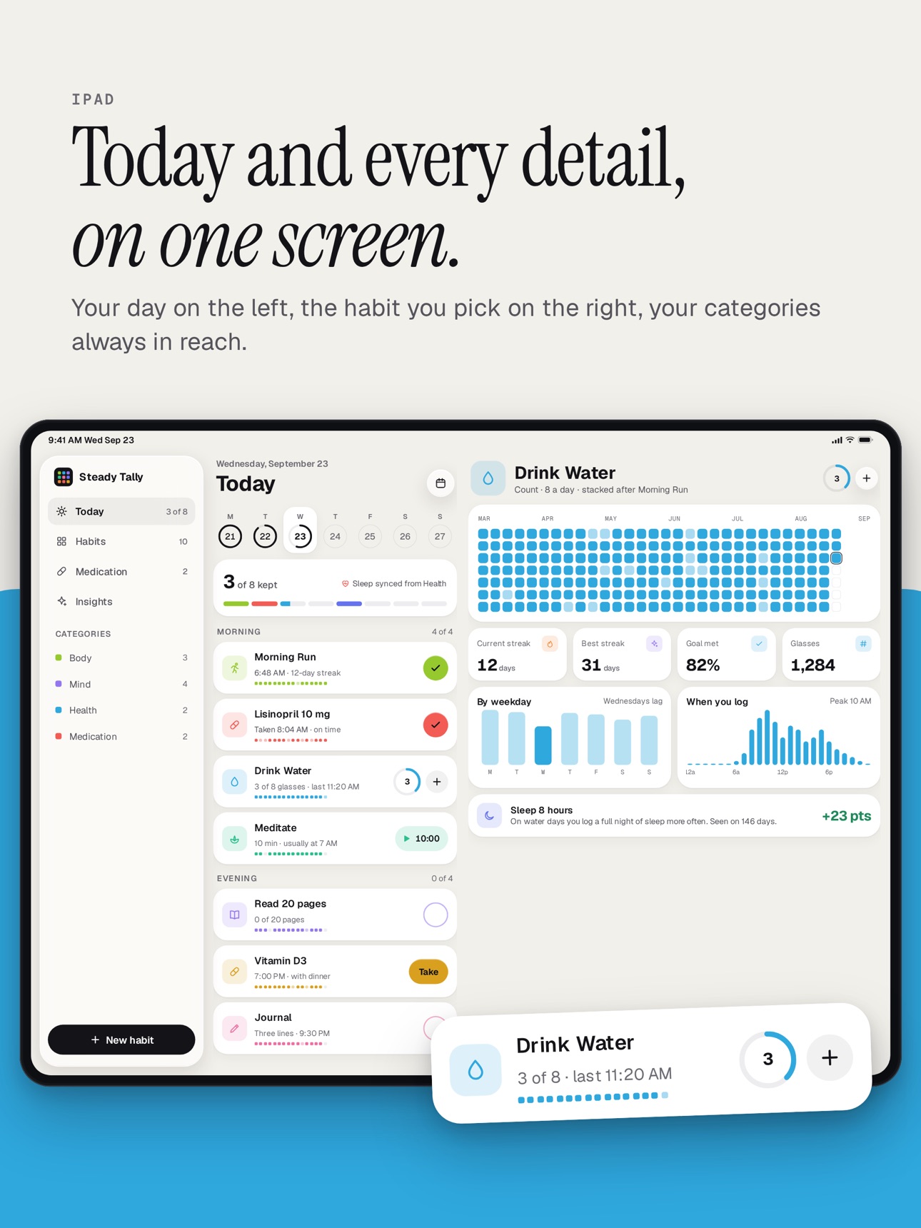 Screenshot 10 of Steady Tally: Habit Tracker