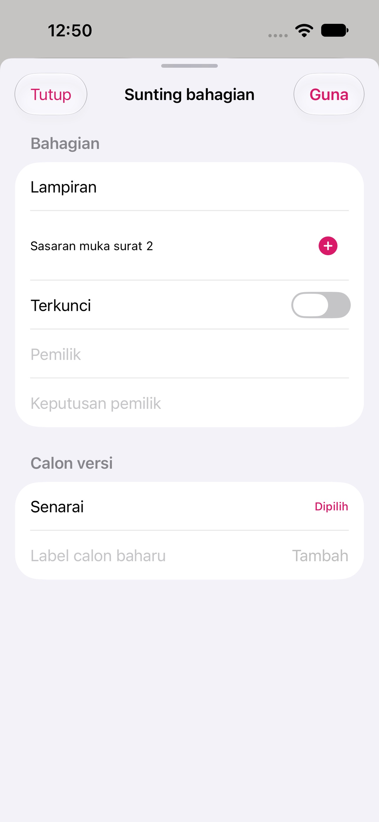 Screenshot 4 of Jalinan Dokumen
