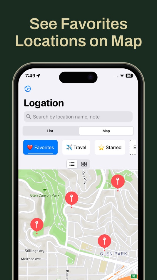 #2. Location & GPS Saver - Share (iOS) بواسطة: Yusuf Onder
