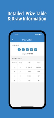 AR Lottery - Results, Trends iPhone screenshot