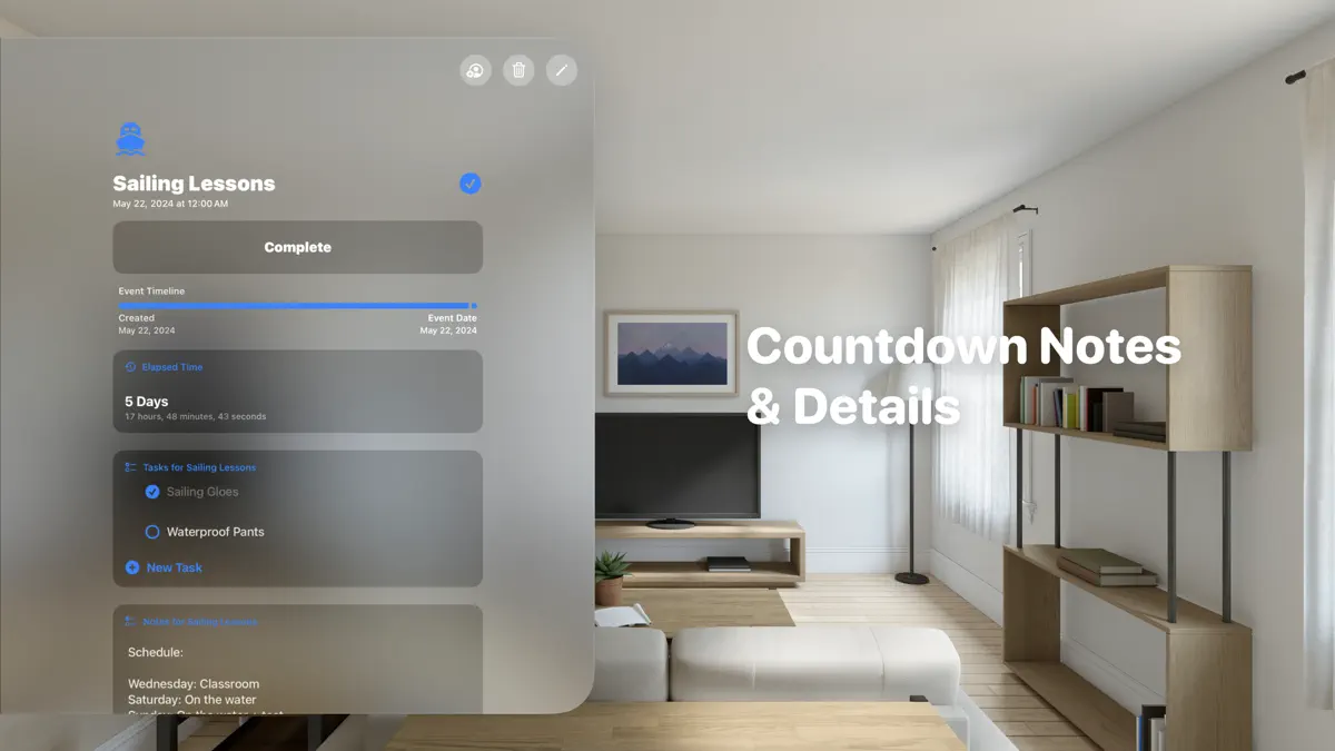 Remainders - Event Countdowns screenshot 4
