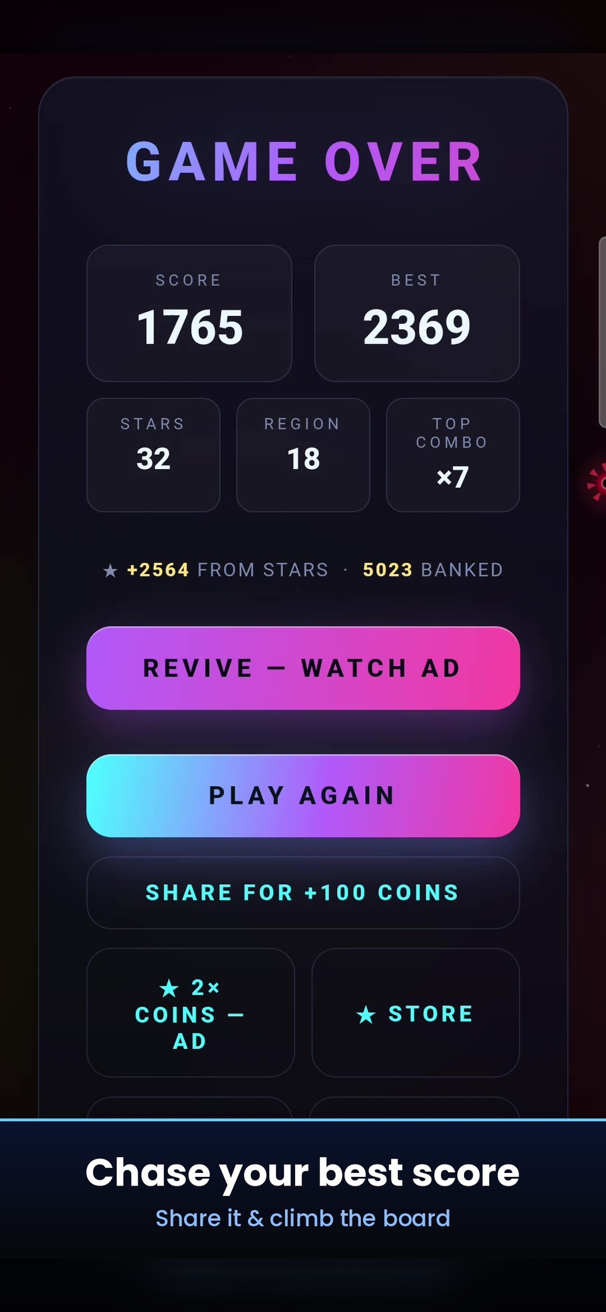 Screenshot 5 of Star chaser - Orbit Arcade