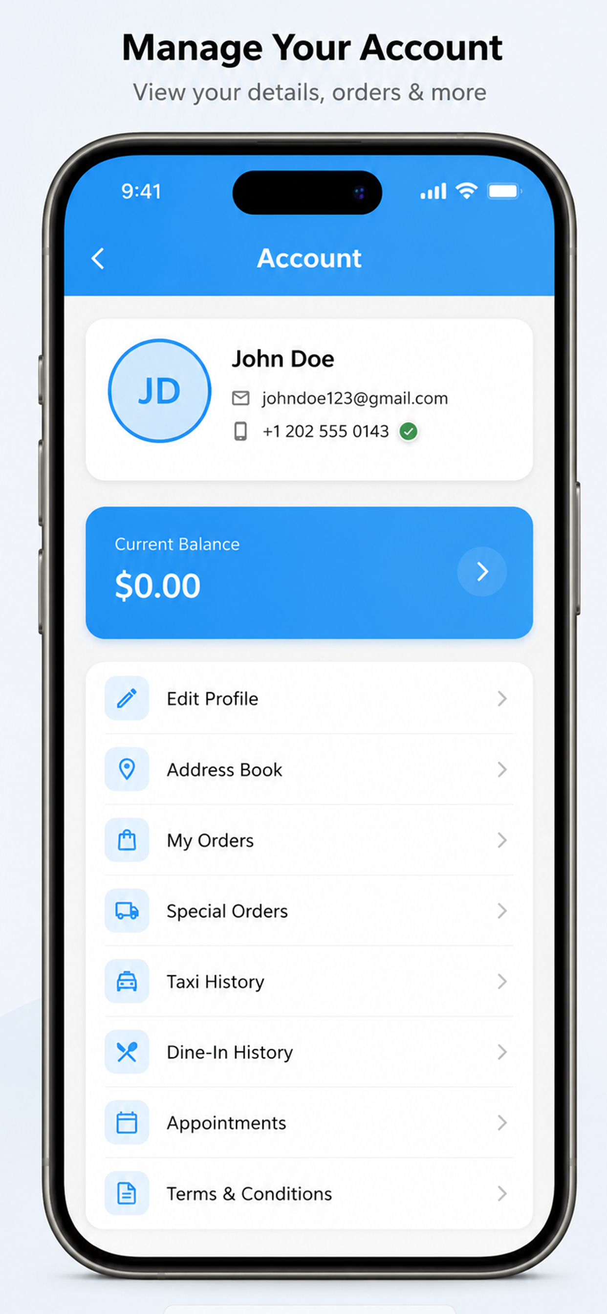 Foodex door screenshot 2