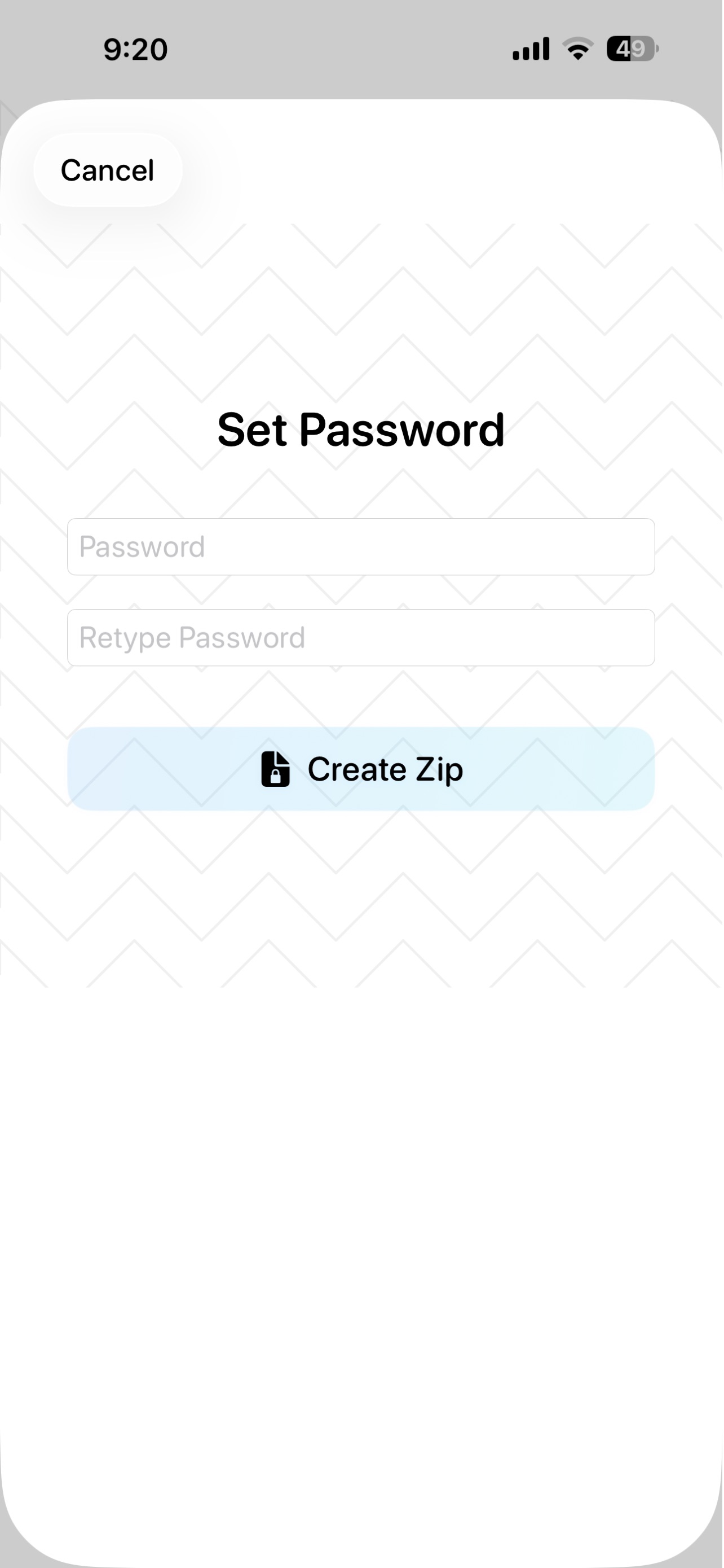 SharkZip - Zip with Password screenshot 2