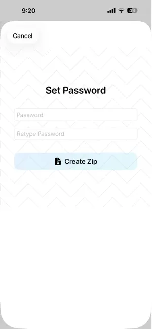 SharkZip - Zip with Password screenshot 2