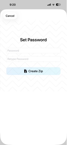 SharkZip - Zip with Password Screenshot 2 of 4