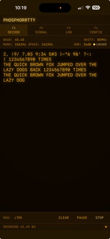PhosphorRTTY Screenshot 1 of 5