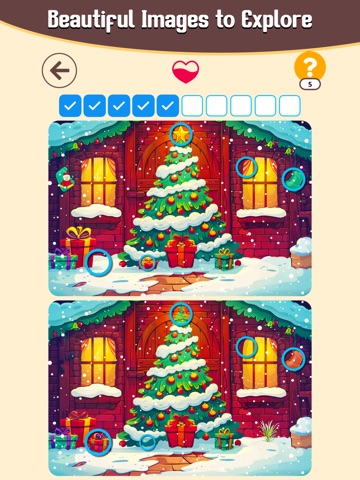 Find the Christmas Differences iPad screenshot
