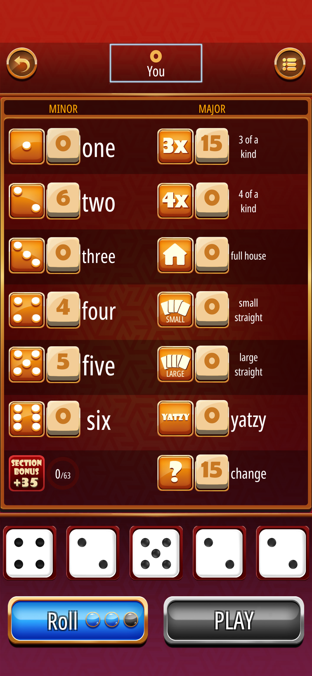 Yatzy Classic: Dice Game screenshot 4
