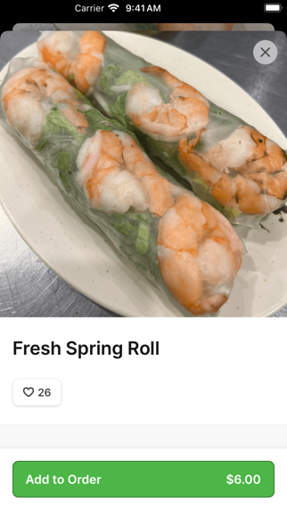 Saigon Bistro app screenshot 3