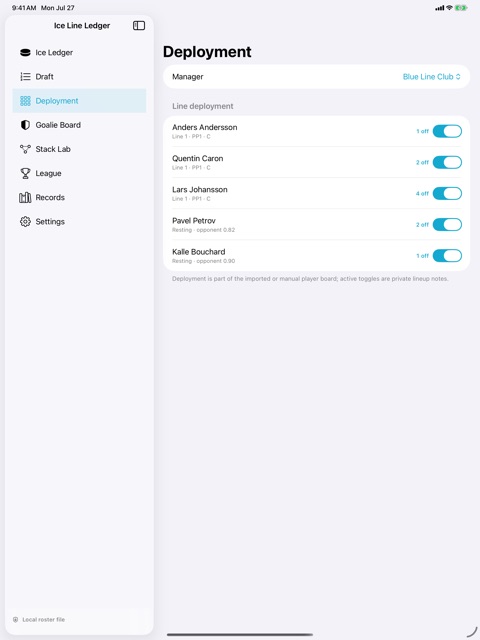 Ice Line Ledger screenshot 6