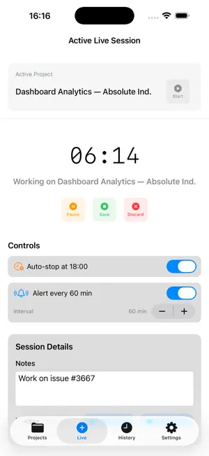 TimeISpent screenshot 3
