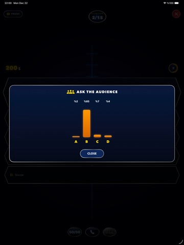 Millionaire Quiz - Trivia Game iPad screenshot