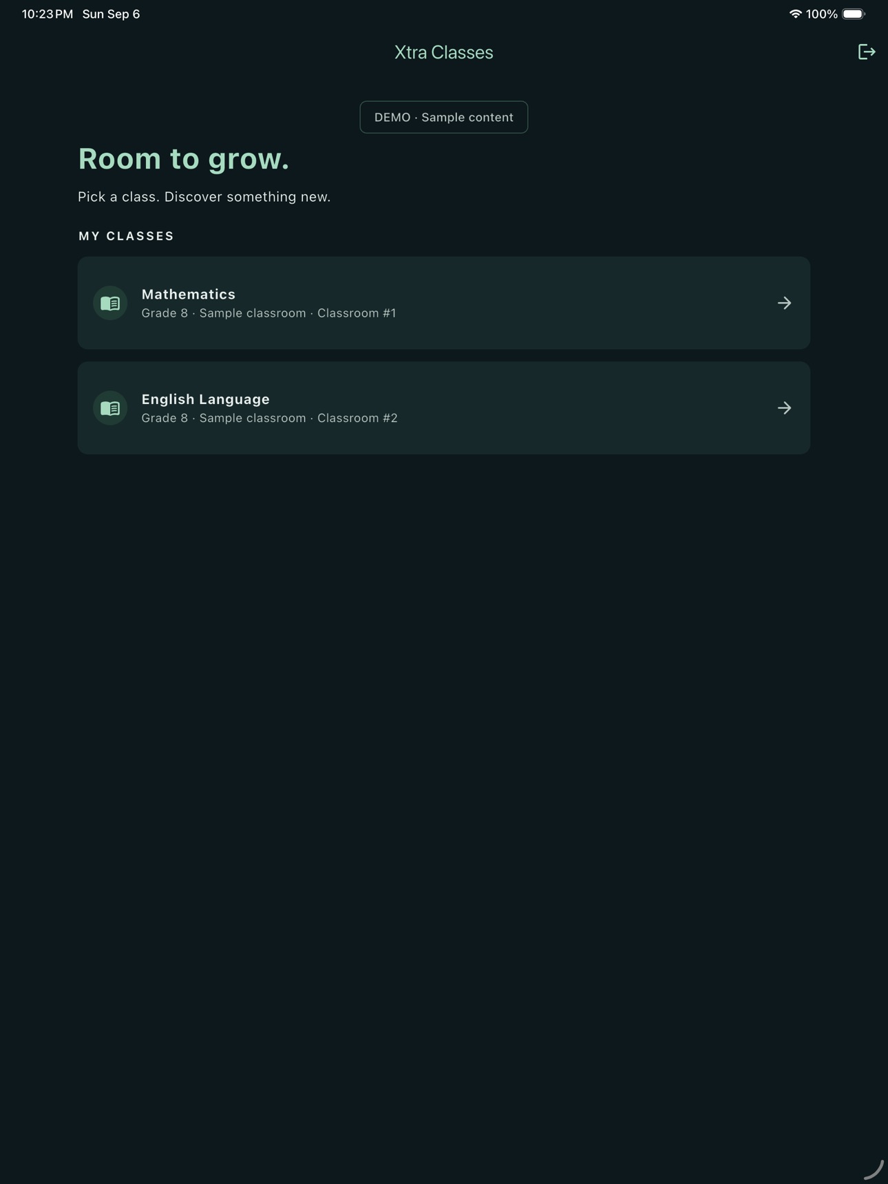 Screenshot 6 of Xtra Classes
