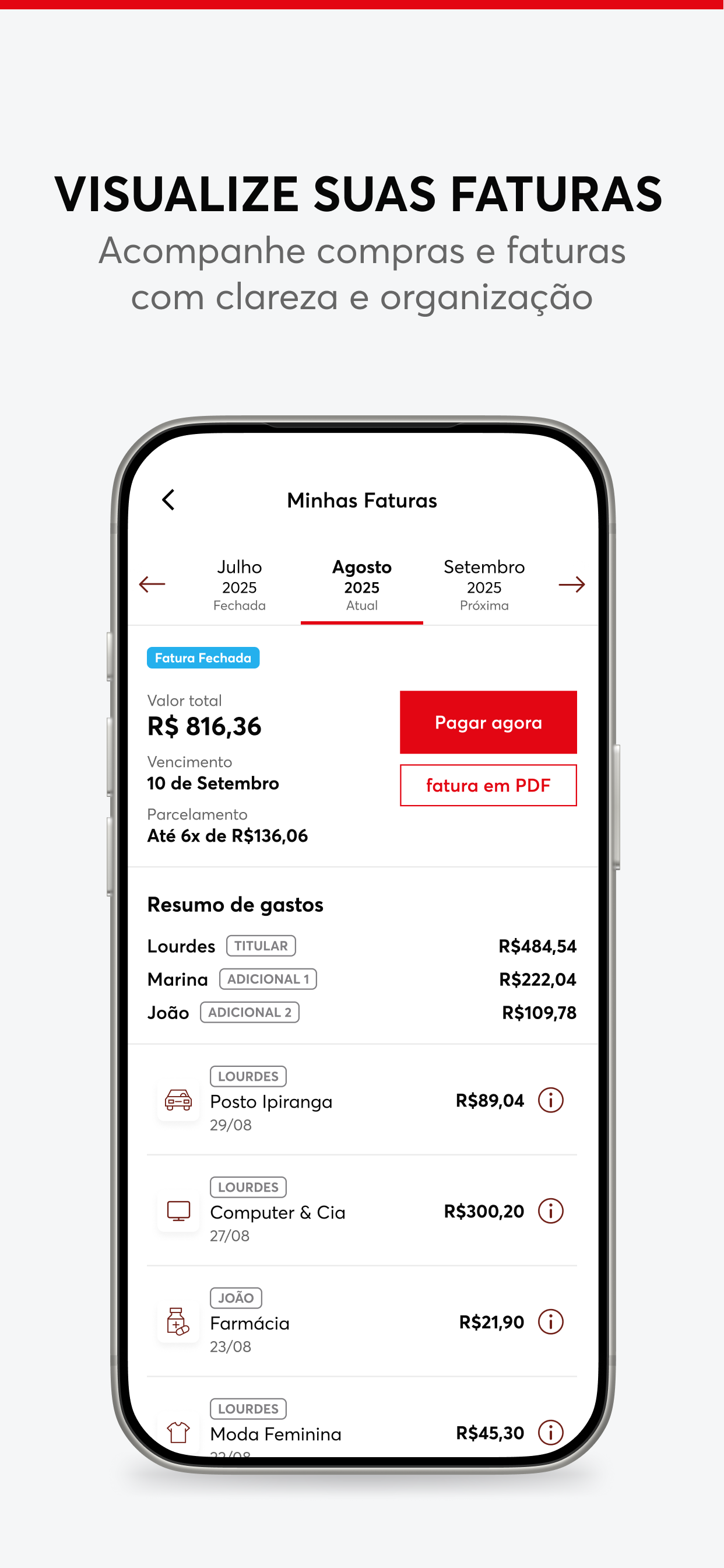 Cartão Gaston