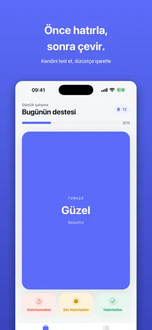 Kelime100 - İngilizce Kelime screenshot 2