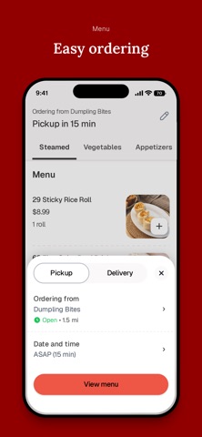 Dumpling Bites iPhone screenshot