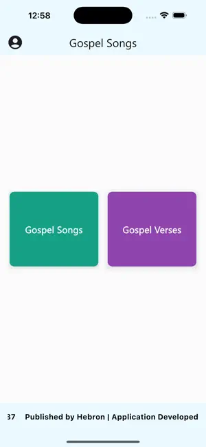Gospel Songs Hebron screenshot 1
