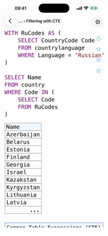 SQL Recipes Screenshot 2 of 10
