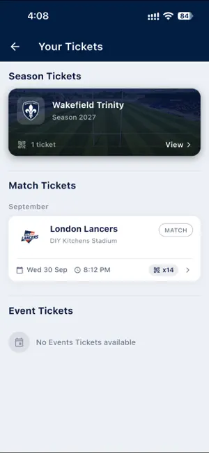 Wakefield Trinity RLFC screenshot 3