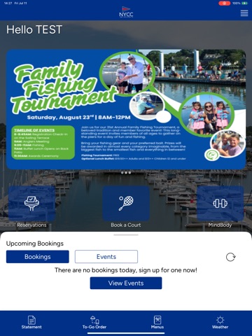 Norfolk Yacht and Country Club iPad screenshot