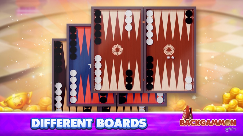 #3. Backgammon - Offline (iOS) 由: SNG ICT