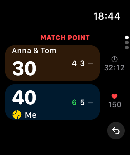 PadelScore: Score & Health screenshot 10