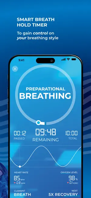Apnea Stamina Trainer - Apneo screenshot 4