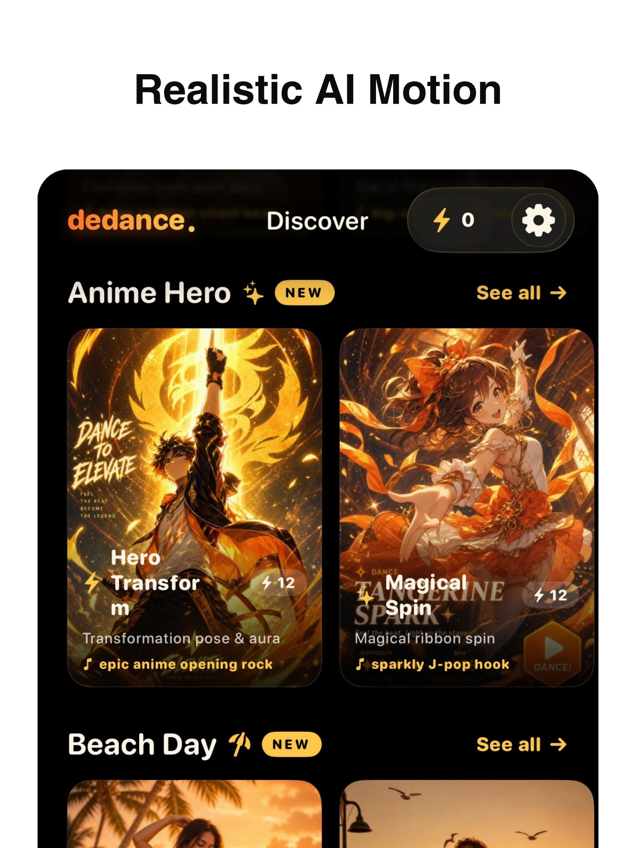Dedance: AI Dance Video Maker screenshot 19