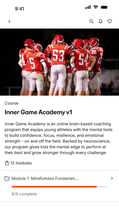 Inner Game Academy screenshot