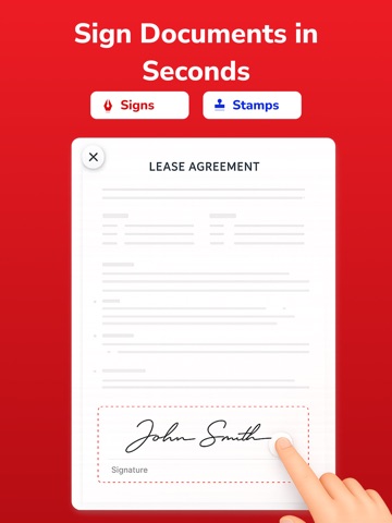Sign Pdf Documents - Fill Docs iPad screenshot