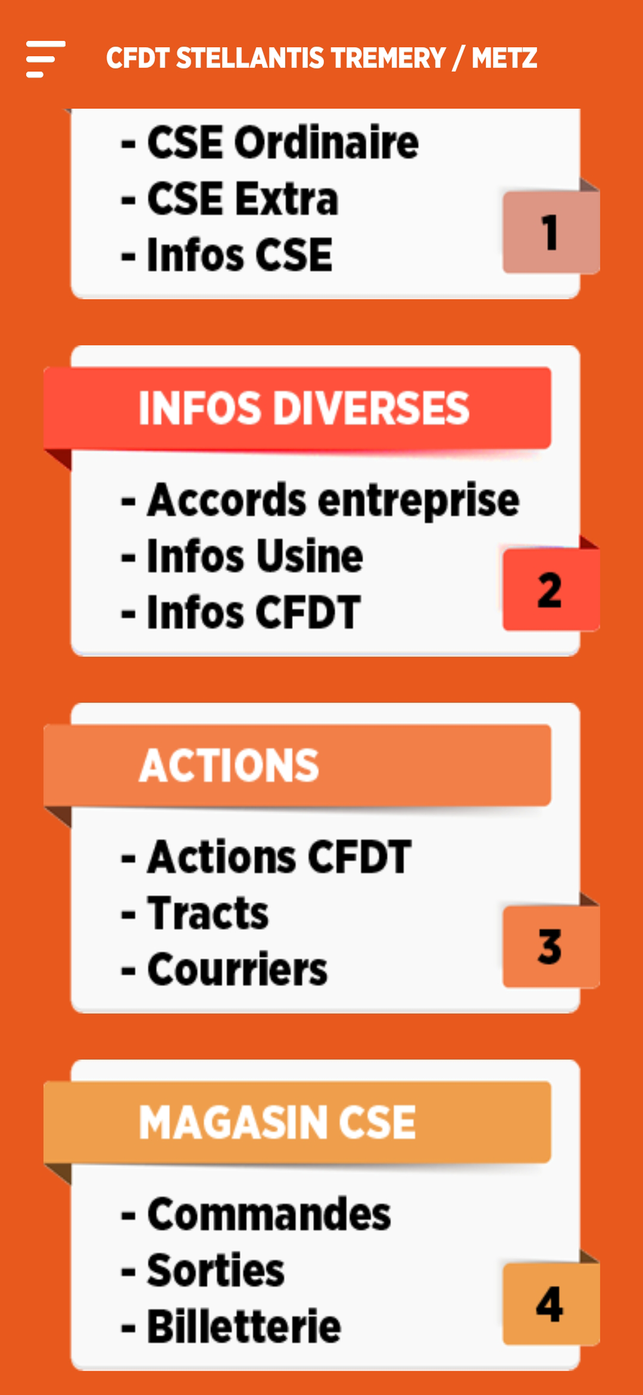 CFDT Stellantis Metz/Tremery screenshot 3