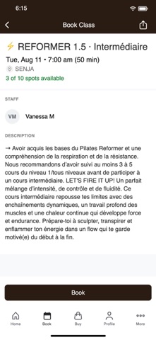 Senja Pilates Screenshot 3 of 3