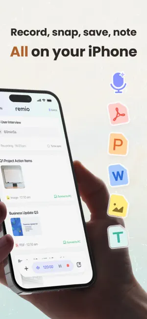remio - AI Agent & Recorder screenshot 2