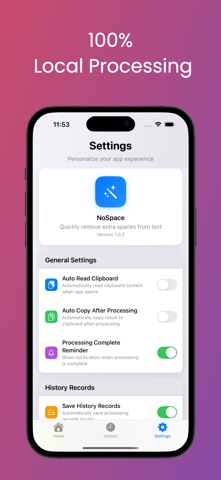 NoSpace screenshot