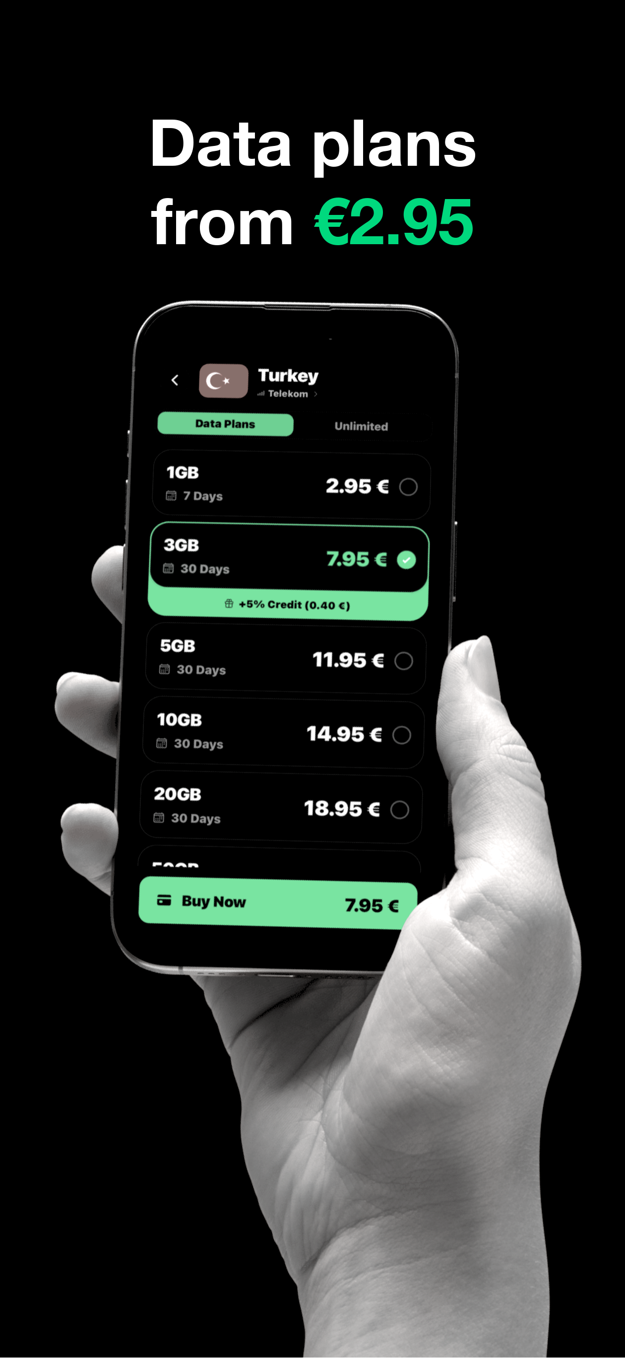 Simbye: Travel eSIM Internet screenshot 3